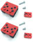Toefficy 2 Pack Drill and Impact Driver Accessories with Screws Replacement for Milwaukee 49-16-3697 M18/m12