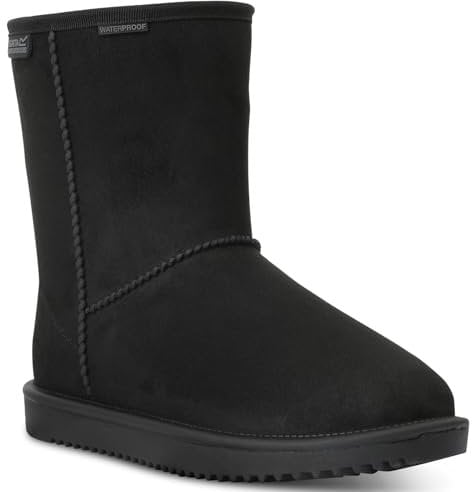 Regatta Womens Risley Waterproof Faux Fur Lining Slip On Boot - 5 UK