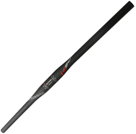 25.4mm 31.8mm Fahrrad Lenker Flach Lenker Länge 600mm Bis 760mm Kohlefaser Klapprad Lenker MTB Mountainbike Rennrad Gerader Fahrradlenker (Color : Red, Size : 25.4MM_760MM)