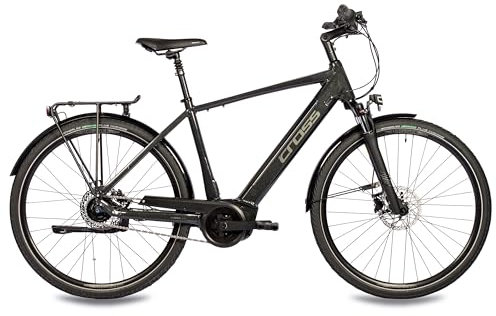 Airtracks 28 Zoll Herren E-Bike City Fahrrad NOVA City Performance LINE 625Wh 5 Gang Shimano Nexus Inter - Rahmen 52cm 56cm 60cm - (52m (Körpergröße 165-175cm))
