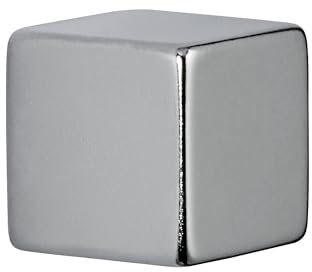 MAUL | Neodym-Würfelmagnet | vernickelt | Haftkraft 15 kg | VE 5 Stk