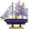 Beatifufu 1pc Sailing Boat Cake Decoration Beach Toys Mini Decor Sailing Toy Para Cupcakes Sailboat Decor Tablescape Decor Ocean Decor Bulk Tabletop Decor Miniature Man Hat Wooden