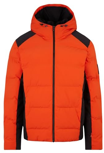 Ziener Herren TYERS Ski-Jacke/Winterjacke | warm, atmungsaktiv, wasserdicht, orange pumpkin, 50