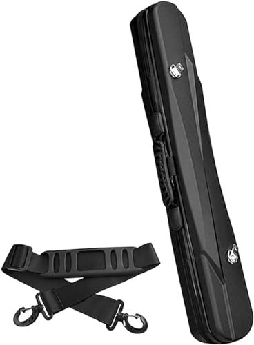 Yoeoefuo Angeltasche Angelrutentasche Rutentasche Angeltasche Tragbar Aufbewahrungsbeutel des Fischereiausrüstes Wasserdicht Hart Abs Schutzbeutel Angelgerät Tasche Rod-Case Tragetasche