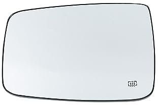 Außenspiegel Für Dodge Für Ram 1500 2011-2019 2500 2014-2019 Auto Erhitzt Rück Flügel Spiegel Glas Auto Ersatzteile Türspiegelglas(Left)