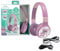 Lexibook, Disney Stitch, Angel - Auriculares 2 en 1 con Cable y Bluetooth con micrófono y Botones de Control, Plegables y Ajustables, batería de Larga duración, Rosa, HPBT010D1