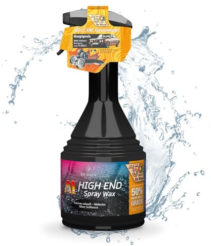 DR. WACK - A1 HIGH END Spray Wax 750 ml (50% mehr Inhalt gratis) - Limited Edition - Autowachs mit Abperl-Effekt - Sprühwachs für Lackschutz & Glanz - Auto Lackversiegelung - Hochwertige Autopflege