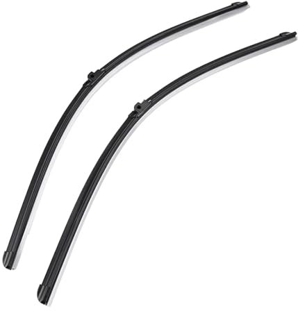 NATWEE Scheibenwischer Ersatz Kompatibel Mit Benz Für E-Klasse W211 S211 2002–2006 2007 2008 2009, 66 cm, 66 cm, Windschutzscheiben-Fensterbürste, Vordere Wischerblätter
