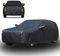 Hagelschutzplane Auto für 𝖬ini 𝖢ooper 3 Portes 2000-2022 Auto Abdeckplane Outdoor Hagelschutz Schneefest Regenfest Staubdicht UV Beständig Und Reißfest,Schwarz-Full Car Cover