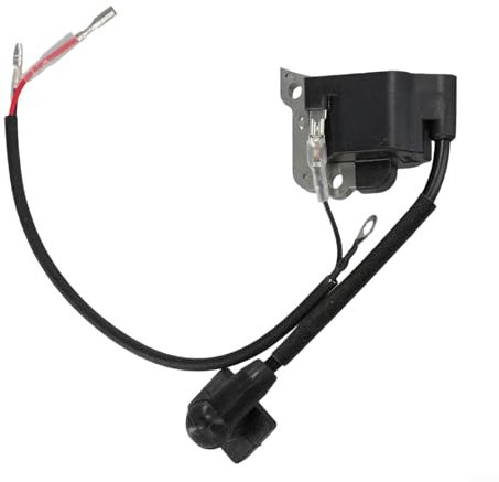 Modulo bobina di accensione compatibile con motozappe 7260 7261 7262 22cc 25cc 31cc - Parte di ricambio in metallo per motozappa coltivatore da giardino accessorio per candela