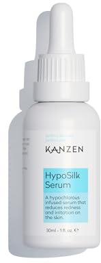 Kanzen Skincare Hyposilk Serum Mit Hypochloriger Säure, Schützt Die Haut Und Reduziert Rötungen Und Irritationen, Geeignet Für Zu Unreinheiten Neigende Haut, Schnell Einziehende Formel 30ml