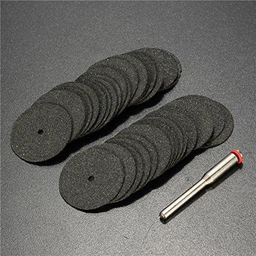 EsportsMJJ 36Pcs 3,175 Mm Tige De Découpage De Disque De Roue pour Dremel Minicraft Outil Rotatif