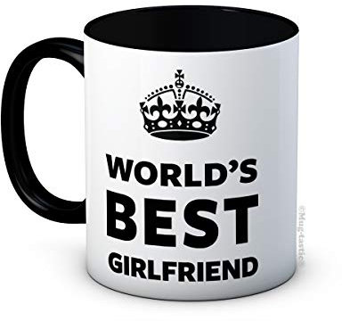 World's Best Girlfriend - Tasse à Café en Céramique