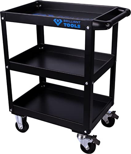 BRILLIANT TOOLS Chariot d'atelier Bleu/Noir