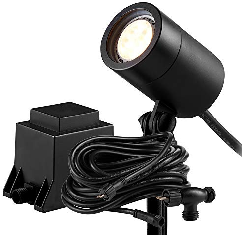 ellumiere Spot Lighting - Electric Garden Lights - Plug n Play System - Starter Kit