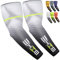 beister UV Schutz Kompression Arm Ärmel, rutschfest Kühlarmschutz Armlinge für Running Radfahren Basketball Golf Outdoor Aktivitäten Männer Frauen (1 Paar)