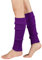 Durio Stulpen Damen Beinwärmer Winter Legwarmers Lange Ballettstulpen in vielen Farben Violett One Size