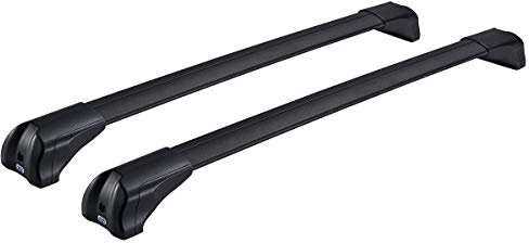 CRUZ Schwarzer fahrzeugspezifischer Dachträger mit niedrigem Profil