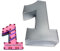 Global Outlet Ltd 0-9 Number Large Individual Cake tins for Baking, Birthday, Wedding Anniversary & Parties, Metallic Cake molds (1)