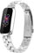 Strap-it Stahlband Silber - Passend für Fitbit Luxe - Armband für Smartwatch - Ersatzarmband Edelstahl - für Damen und Herren - Zubehör passend für Fitbit Luxe