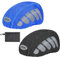 flintronic 2 Stück Helmüberzug Regenhülle Helmschutz, Helmregenüberzug Wasserdichter,Helmet Raincover,Fahrradhelm Refleksstreifen Reflektoren,Helm Regenschutz Universalgröße für Herren Damen Kinder