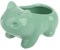 Fayemoon Ceramic Planters,Plant Container Pots, Frog Mini Indoor Small Flower Pots, Cute Ceramic Artificial Pots, Succulent Pots Cactus Planter, for Art Vase Garden Desktop Decoration, Green