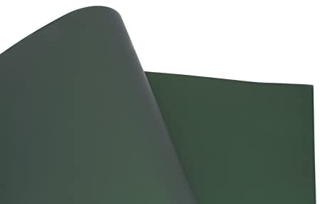 Geschenkpapier 70cm x 2m Rolle metallic matt einfarbig - Geschenkpapierrolle für Weihnachten Geburtstag Hochzeit - Uni Bastelpapier Verpackungspapier Packpapier Dunkelgrün