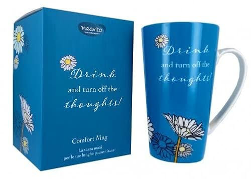 Neavita-Comfort Mug - Tazza Maxi In Ceramica Azzurra