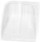 Pala da neve in plastica, portatile, per la rimozione della neve di emergenza, 15. 72 x 14. 74 x 3 93 pollici
