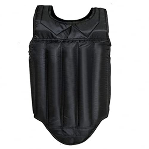 MAOTN Leichter MMA bauchschutz Boxen,professionelle Trainings TKD Taekwondo rüstung für Kinder,Muay Thai Sanda Chest Guard,gemütlich Body Protector Weste/brustpanzer,Black,S