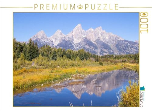 Puzzle · Grand Teton Nationalpark | Wunderschöne Berge im Grand Teton Nationalpark · 1000 Teile · Lege-Größe 64 × 48 cm · CALVENDO Puzzle
