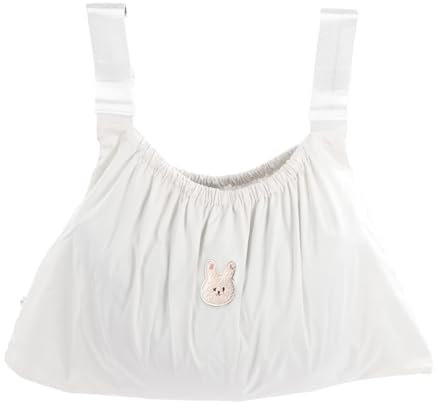 TNSRAY Kinderwagentasche Organizer, Kinderwagen Taschen Organizer, Kinderwagen Buggy Tasche Baby Universale Multifunktionale Aufbewahrungstasche, Buggy Tasche, Kinderwagen Zubehörtasche, Weiß