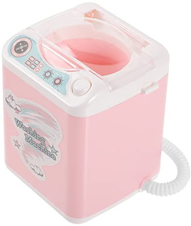 BESTonZON Mini-Waschmaschine für Haushaltsgeräte Make-up-Puff- Make-up-Eierwaschmaschine Waschmaschine Kinder kinderwaschmaschine Make-up Pinsel Kinderspielzeug Rollenspielspielzeug