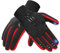 INBIKE Fahrradhandschuhe Winterandschuhe Outdoorhandschuhe Skihandschuh MTB Mountainbike Handschuhe Laufhandschuhe Herren Damen Touchscrennfähig Winter Warm Winddicht Rot,M