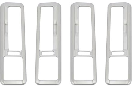 SKINII Mittel Konsole Panel Dekoration Für Mercedes Für Benz Für Vito W447 2014-2018 Hinterdach Klimaanlage AC Outlet Vent Abdeckung Trim Auto Innenraum