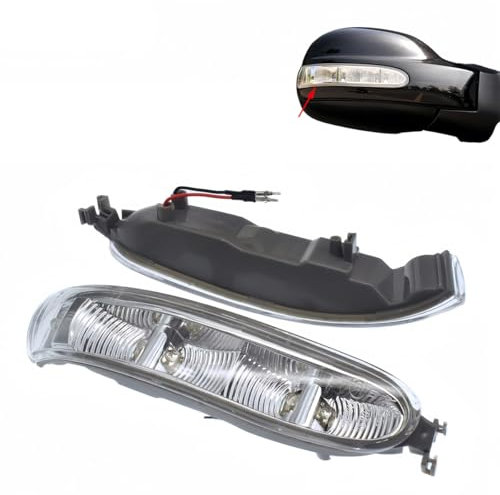 Blinkergläser für Außenspiegel, für Mercedes Benz W209 CLK-Blinker, 2308200821 A2308200821-Rückspiegelzubehör,Left