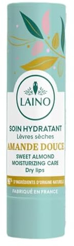 Laino Feuchtigkeitsspendende Pflege, weiche Mandel, trockene Lippen, 4 g