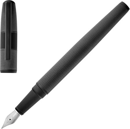 Hugo Boss Füllfederhalter Grid Black