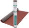 Standard Grade Shed Roofing Felt Red Mineral 16.4 x 3.2ft (5m x 1m) with 13mm Galvanized Roofing Nails Pack of 50 Included | Heavy Duty Premium Roof Felt