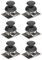 Modulo controller del gioco del sensore joystick x y assi potente kit di sostituzione di interazione remota 6 imposta ky 023