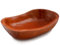 Hand Carved Wood Serving Bowl, Fruit Holder Bowl Food Storage Basket for Fruit Bread Snack, Rustic Decorative Wooden Bowl for Home Decor, Kitchen, Table Centerpiece, and Pantry