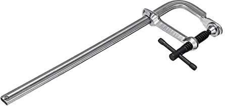 Abrazadera de madera de trinquete rápido, 300 x 80 cm, color plateado