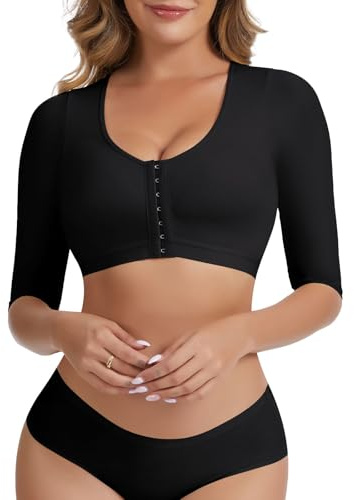 Joyshaper Damen Arm Shaper Former Figurformende Oberarme Schlanker | Haltungskorrektur Tops Shapewear Kompression