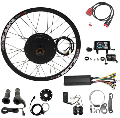UK Stock 48-72V 3000W 26” 27.5 29” MTX39 Rear Wheel Conversion Kits for ebike (29 Inch Rear)