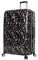 Betsey Johnson 76,2 cm (30 Zoll) Gepäckkollektion – erweiterbarer, kratzfester Hartschalenkoffer (ABS + PC) – leichte Designer-Tasche mit 8 Rollen Spinnrollen, Paris Love, 30in, Freizeit