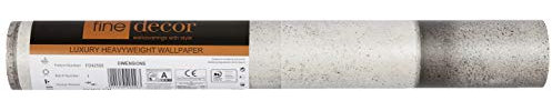Fine Decor 3D Square Stone Silver