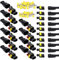 GTIWUNG 20 Set Kabel Steckverbinder Stecker, Wasserdicht Schnellverbinder, Auto Wasserdicht Elektrische Stecker mit Draht, Verbindungsstecker Wasserdicht für KFZ/LKW/Motorrad(2 Polig×10, 1 Polig×10)