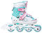 Raven Lia Kinder Inlineskates Einstellbar, mit Leuchtring LED 30-33 (18,5cm - 20,5cm)