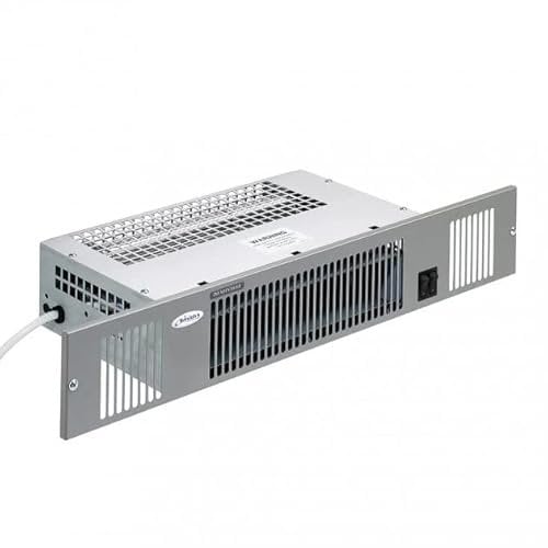 Smiths SS3E 3kw Electric plinth heater, Stainless Steel Grill. Kitchen fan heater