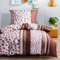 HENGWEI Bettwäsche 140x200 2teilig Set Extraweiches Bettwäsche-Sets für Einzelbett Hochwertiges Mikrofaser Luxus Bettbezug mit Kissenbezug 70x90cm, Brauner Leopardenmuster 100g/㎡